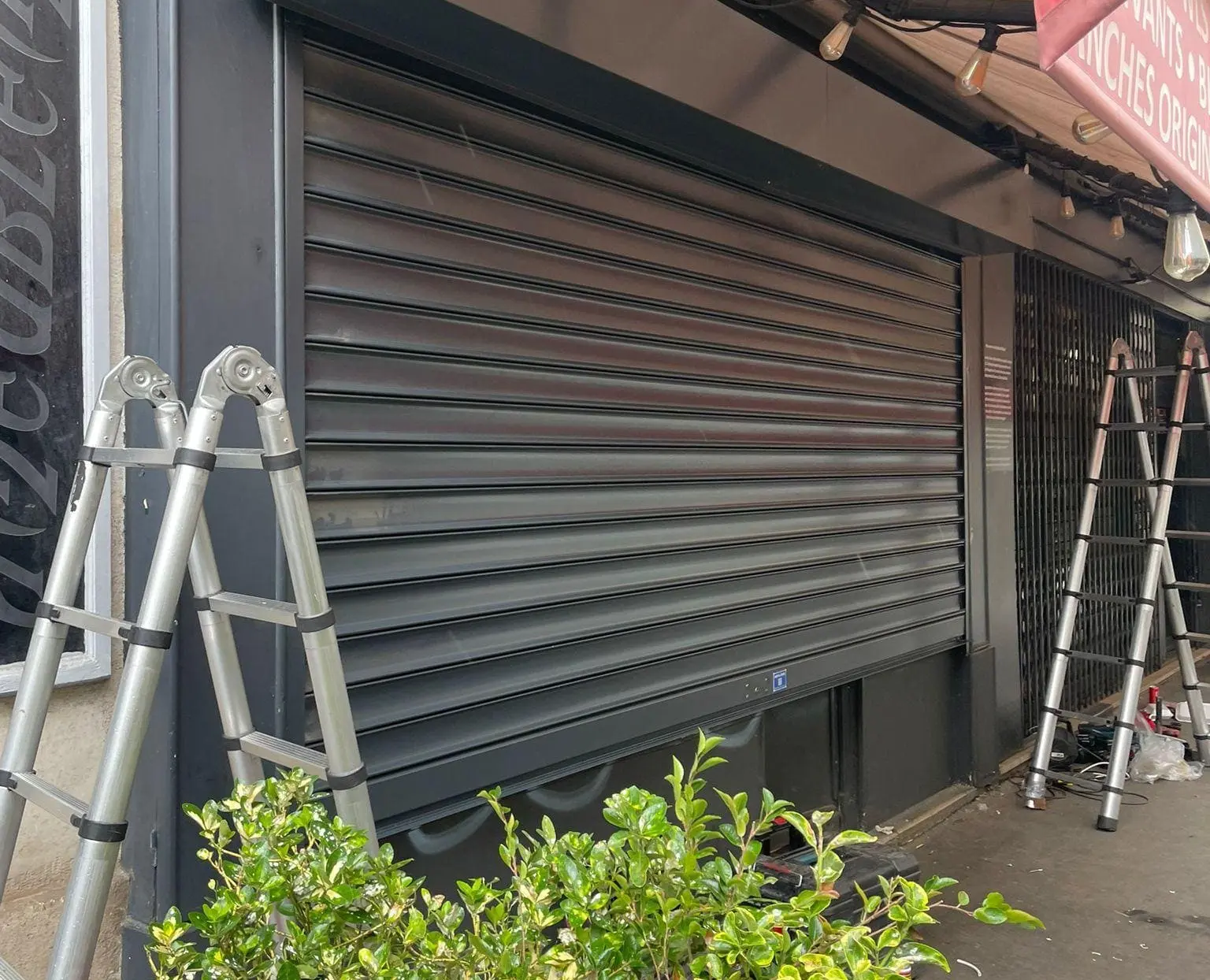 Installation rideau métallique paris