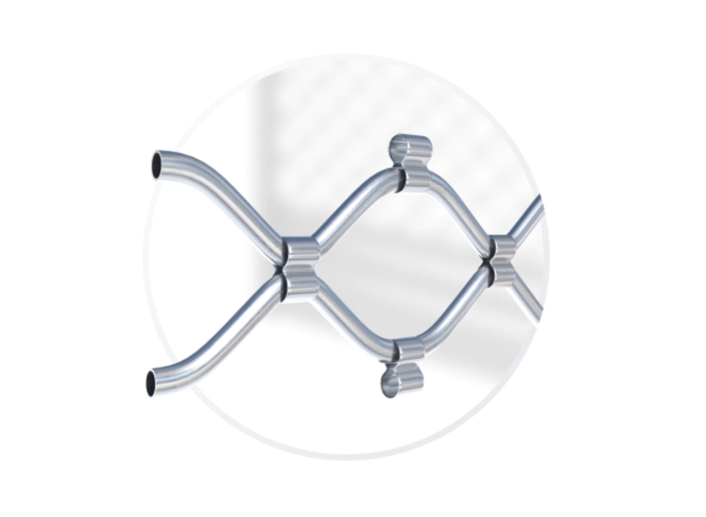 Tubes ondulés (cobra, visis)
