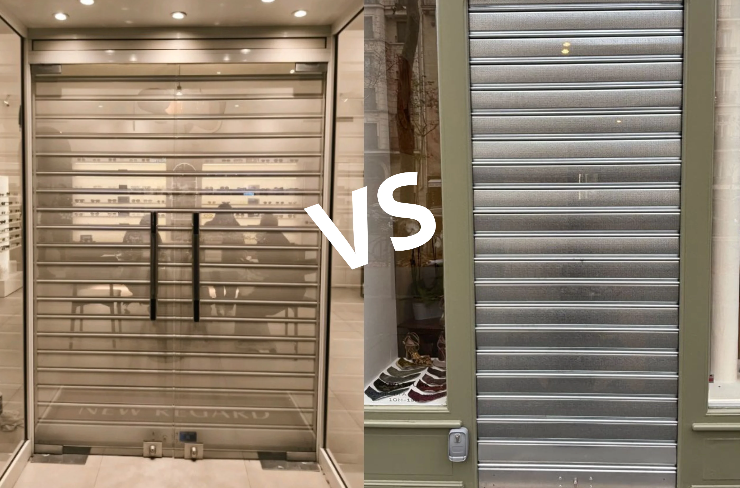  Lames pleines vs micoperforées