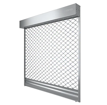 Grille à tubes ondulés